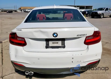 2015 BMW 228 I из США, поврежденный, VIN WBA1F5C51FV256972